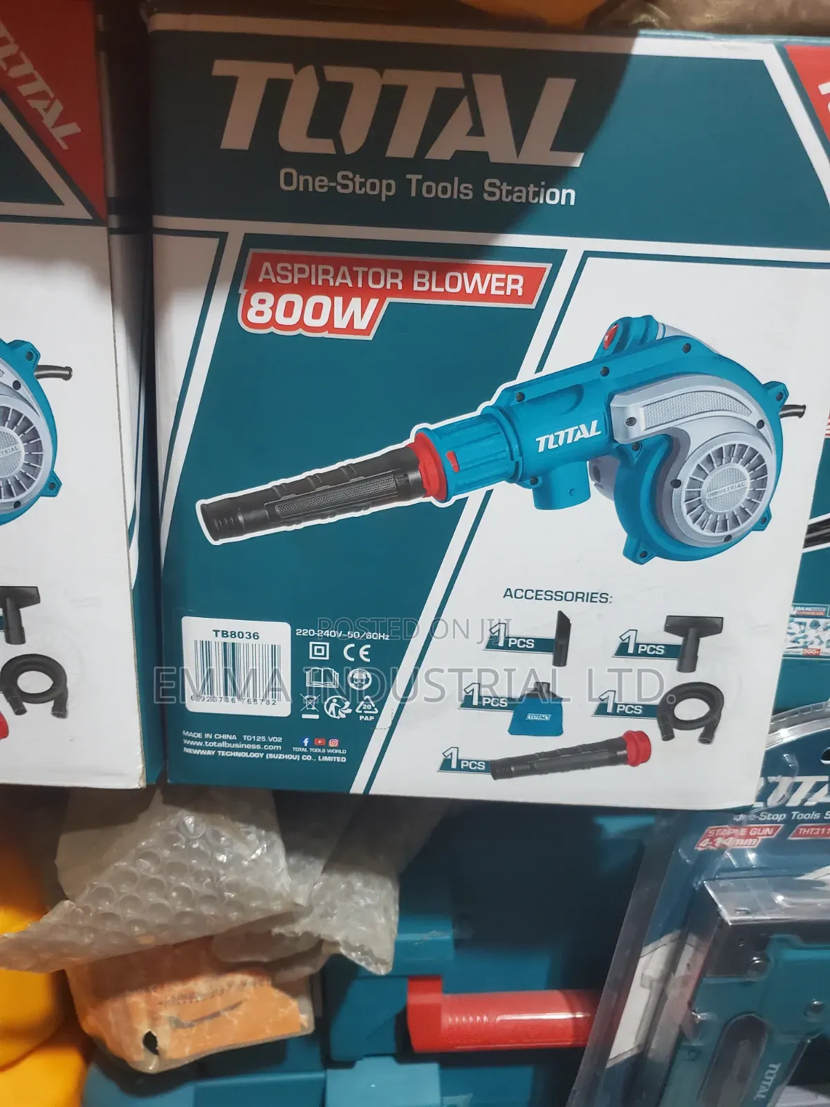 Total Tb8036 Aspirator Blower