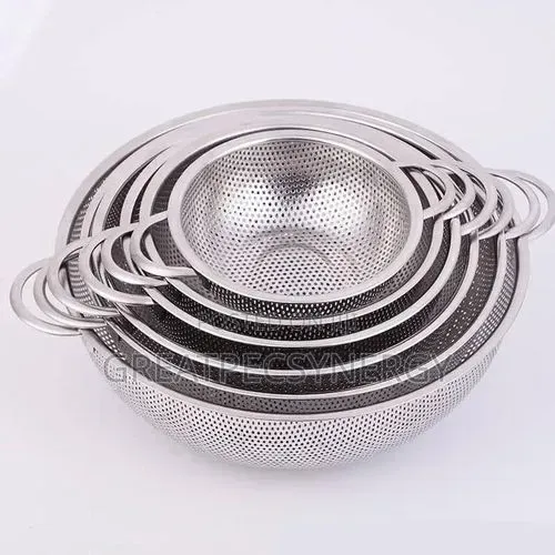 Stainless Sieve Set - Colander ( 6pieces )