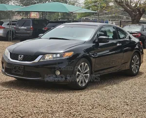Honda Accord EX-L V-6 2dr Coupe FWD (3.5L 6cyl 6A) 2013 Black