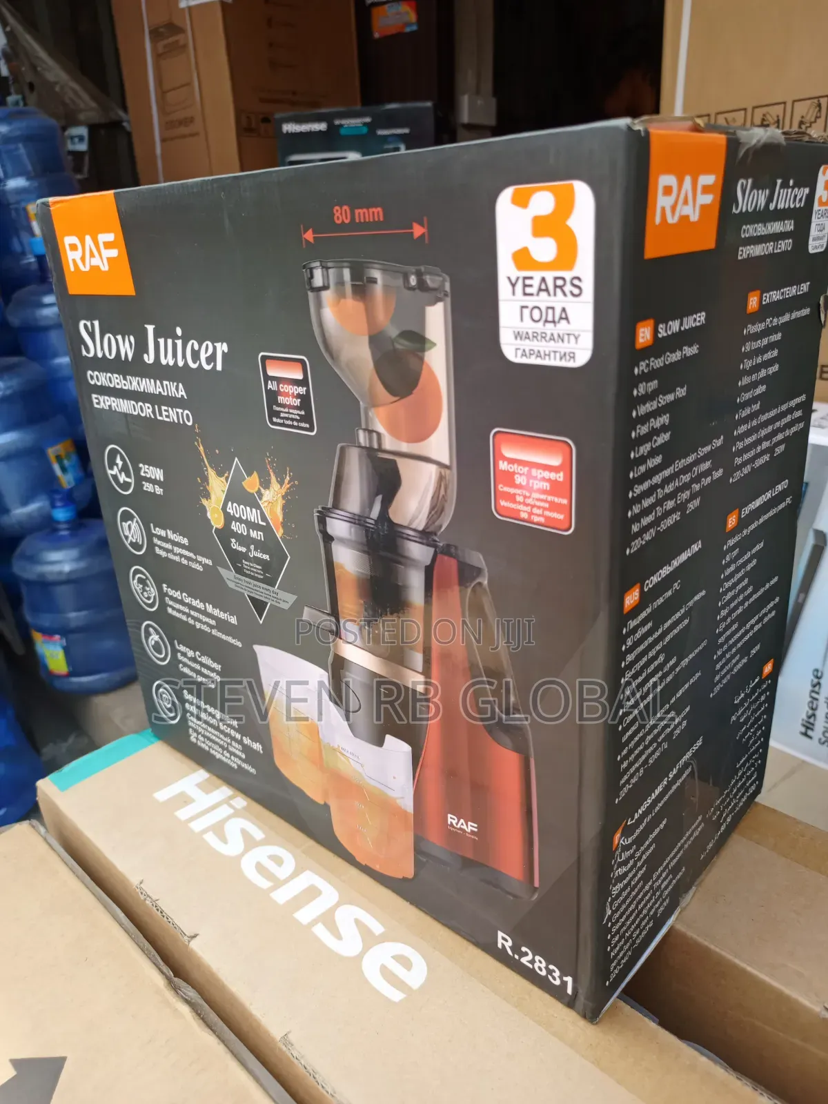 Raf Slow Juicer 150w | R.2831