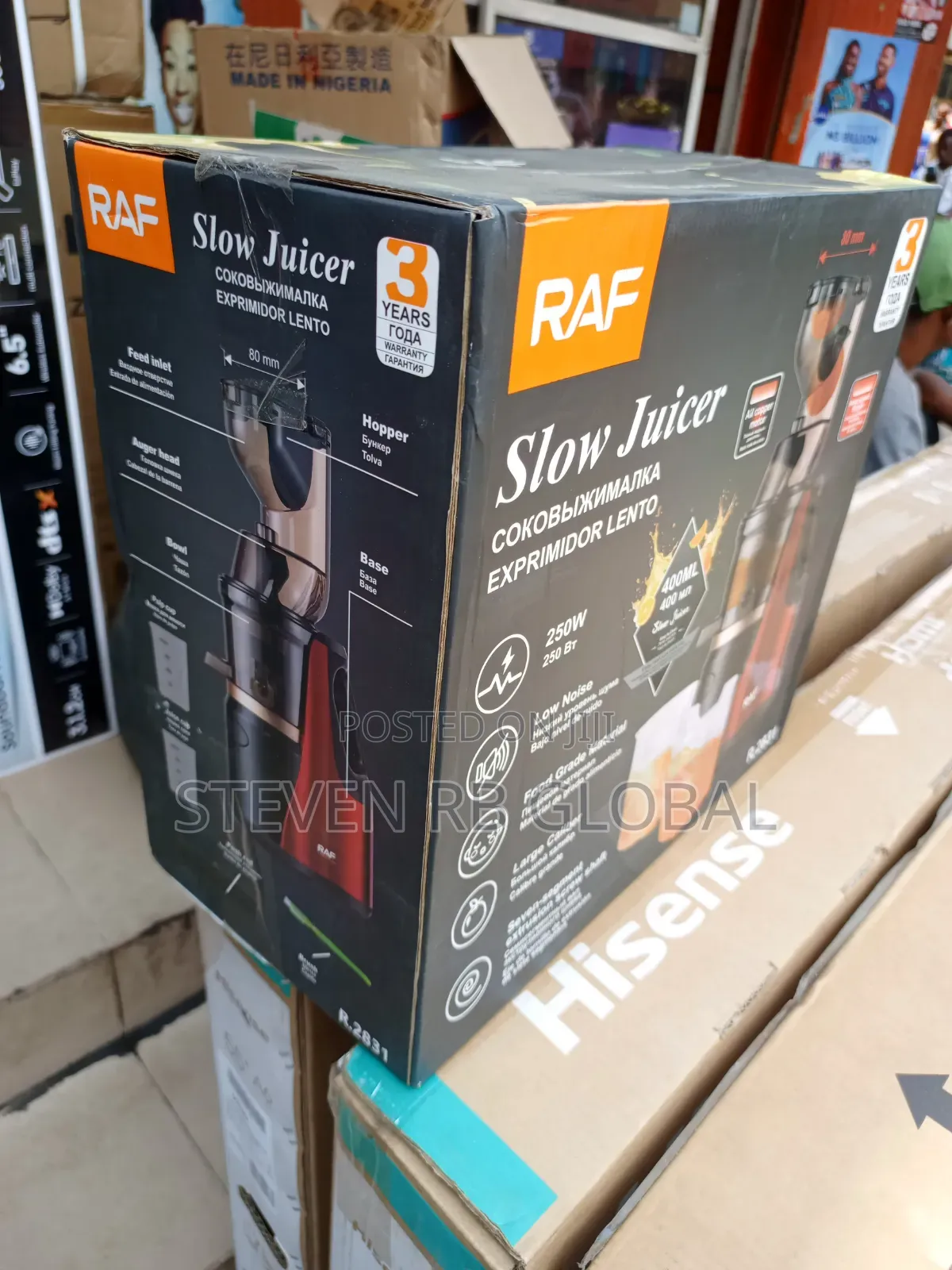 Raf Slow Juicer 150w | R.2831