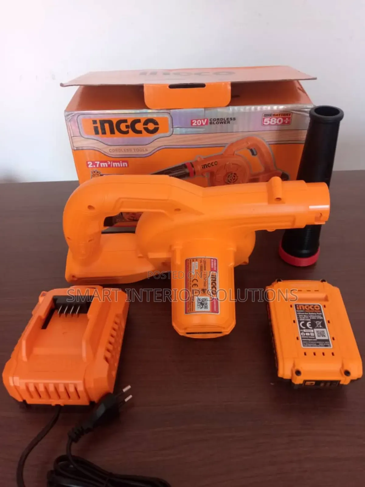 Ingco Cordless Blower 20v