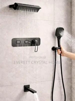 Unique Shower, Turn the Rose for Better Functioning