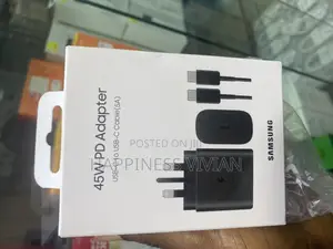 Samsung 45w Type C to C Fast Charger for Samsung,iPad,Android Phones