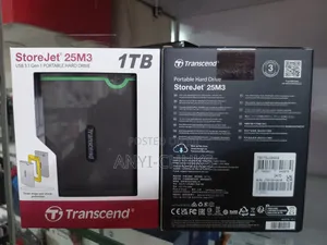 Transcend External 1tb HDD Drive