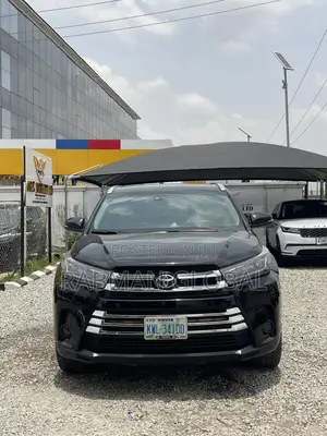 Toyota Highlander XLE V6 4x4 (3.5L 6cyl 6A) 2016 Black