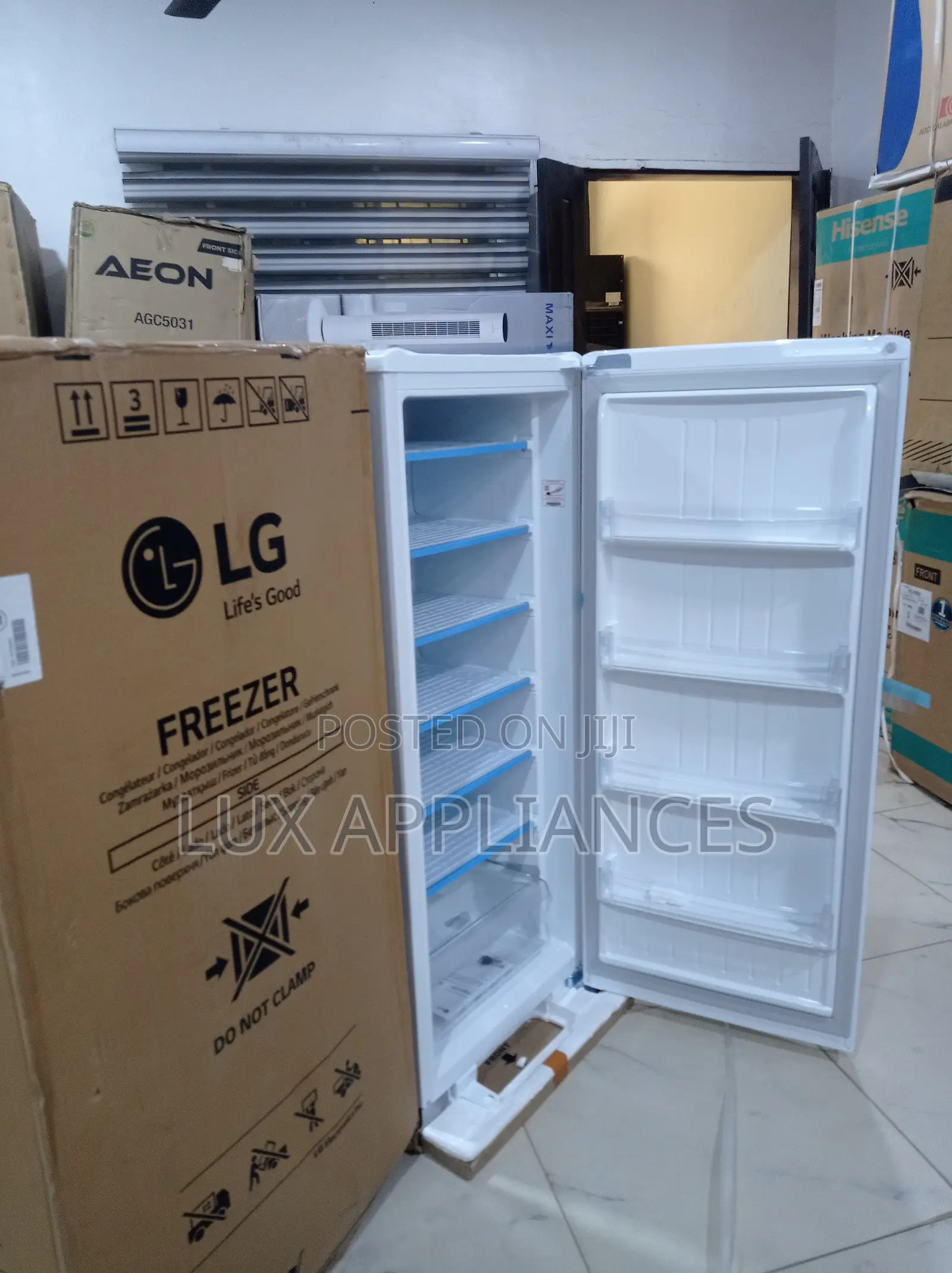 Lg Energy Efficient Upright Freezer 168l