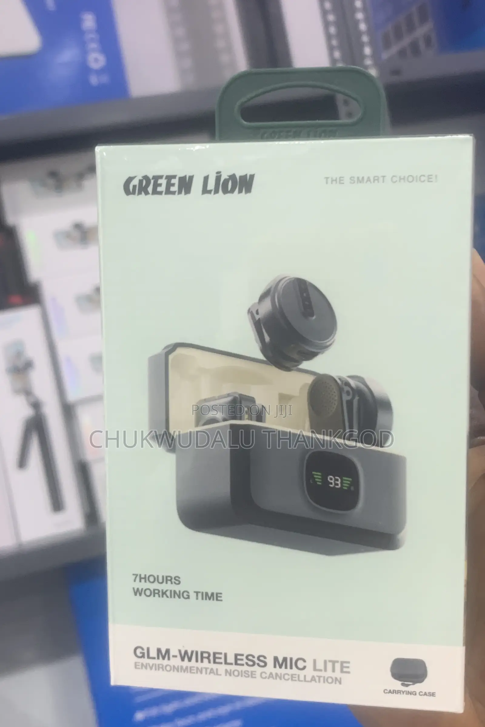 GLM-Wireless Mic Lite Environment Noise Cancellation