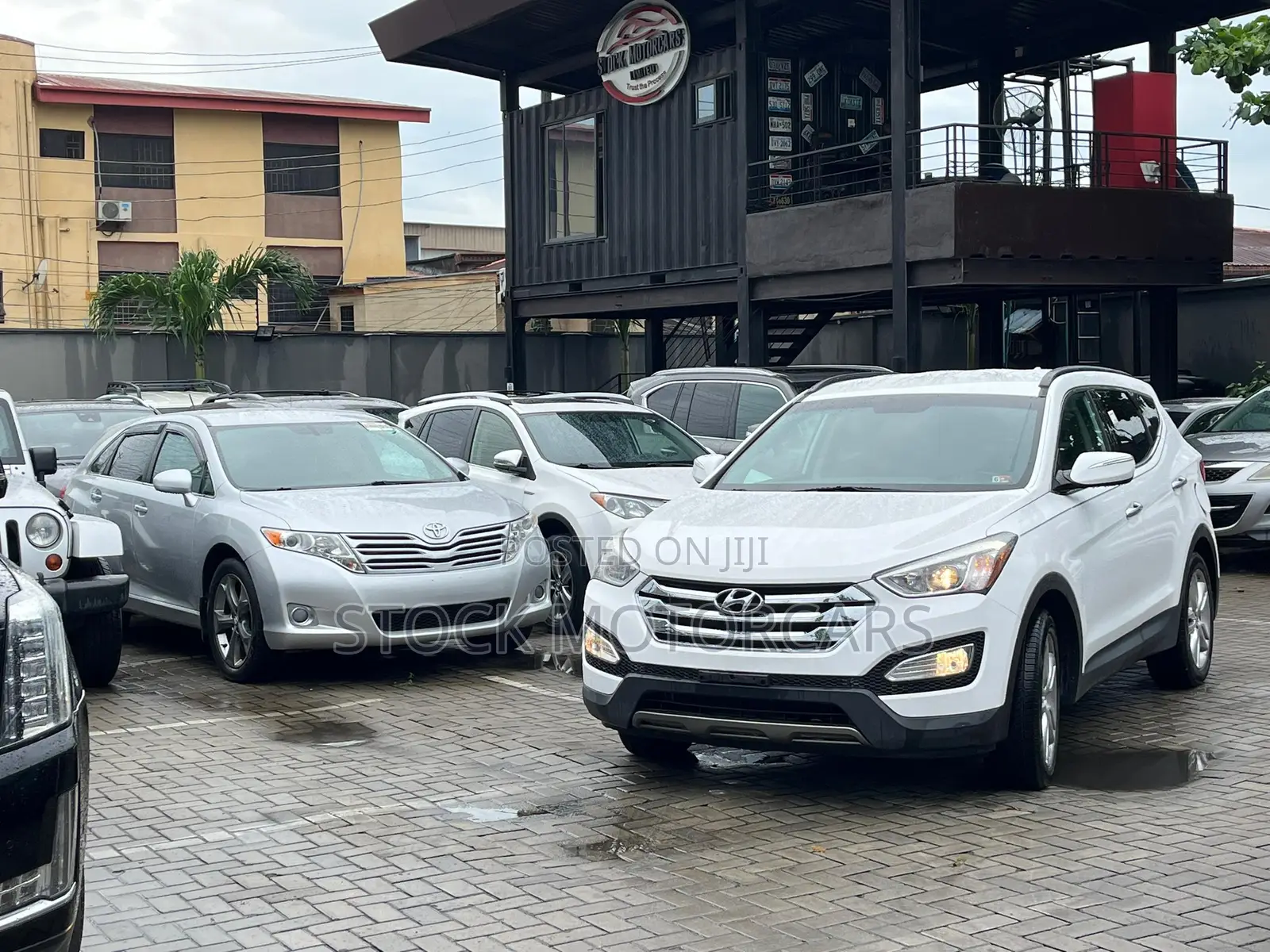 Hyundai Santa Fe 2014 White