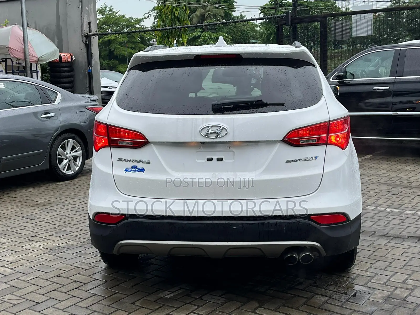 Hyundai Santa Fe 2014 White