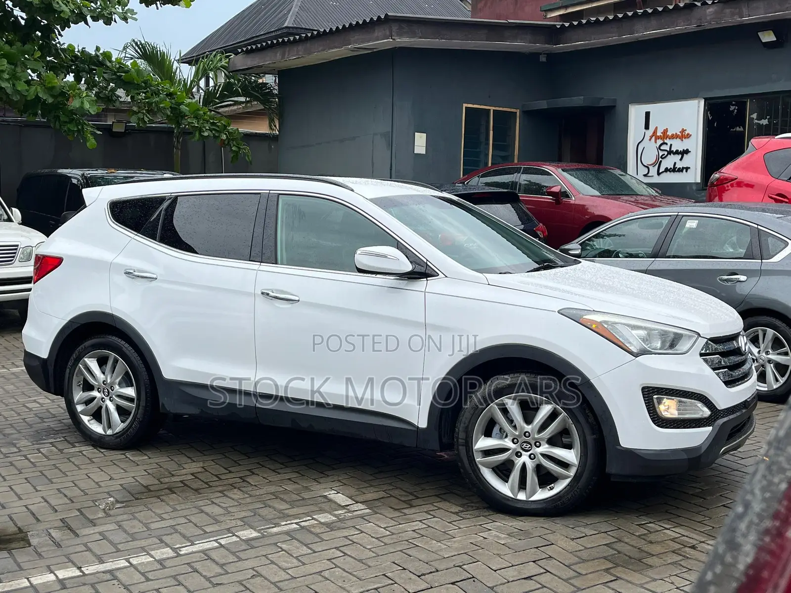 Hyundai Santa Fe 2014 White