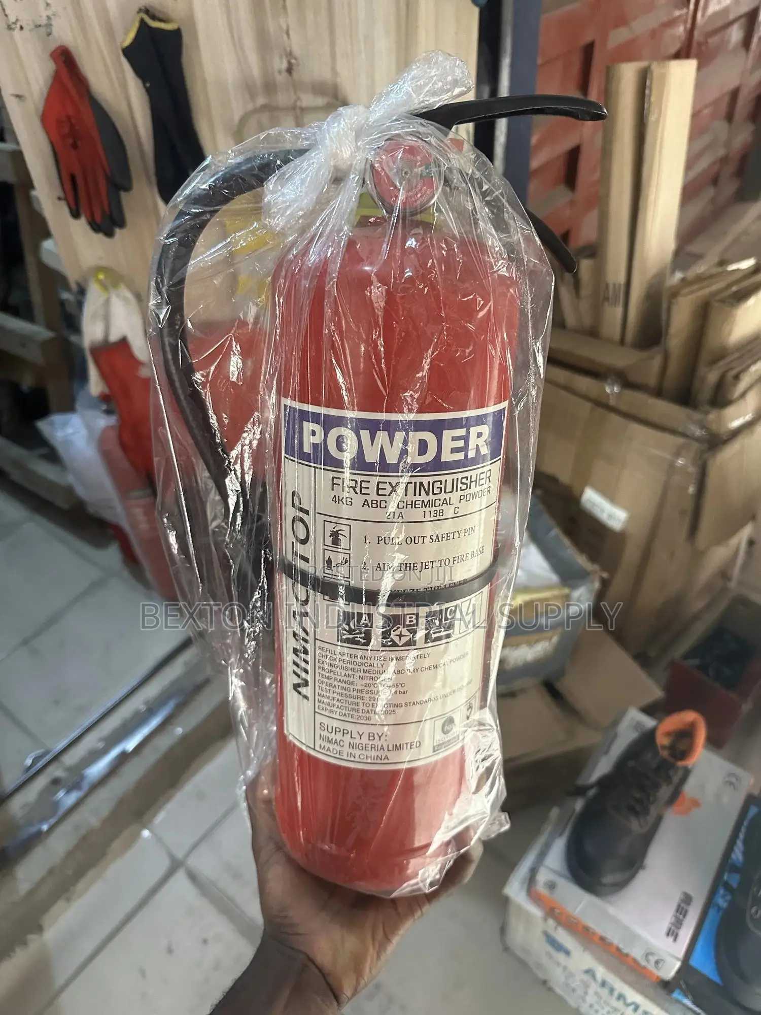 4kg Dcp Fire Extinguisher