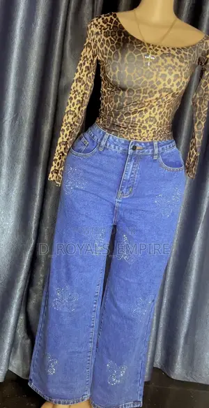Skin Top and Denim Pant