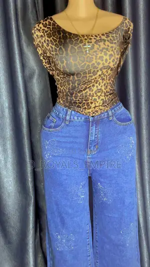 Skin Top and Denim Pant