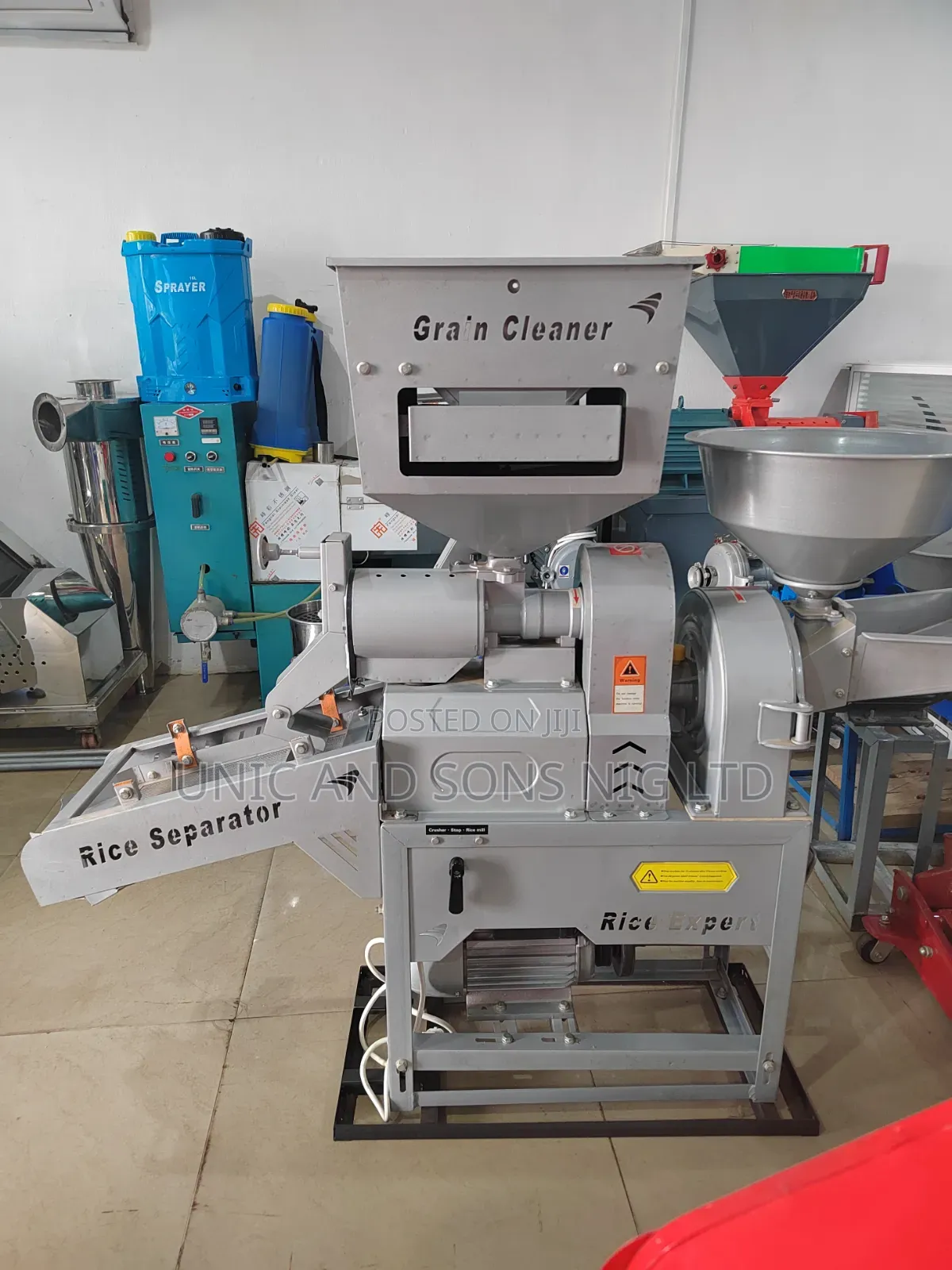 Combined Mini Rice Mill Machine