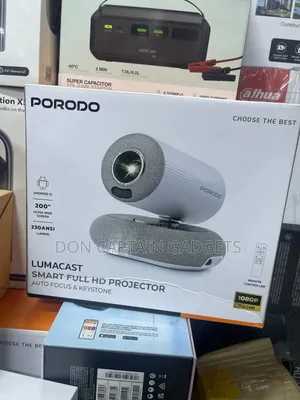 Porodo Lumacast Projector Smart Full Hd