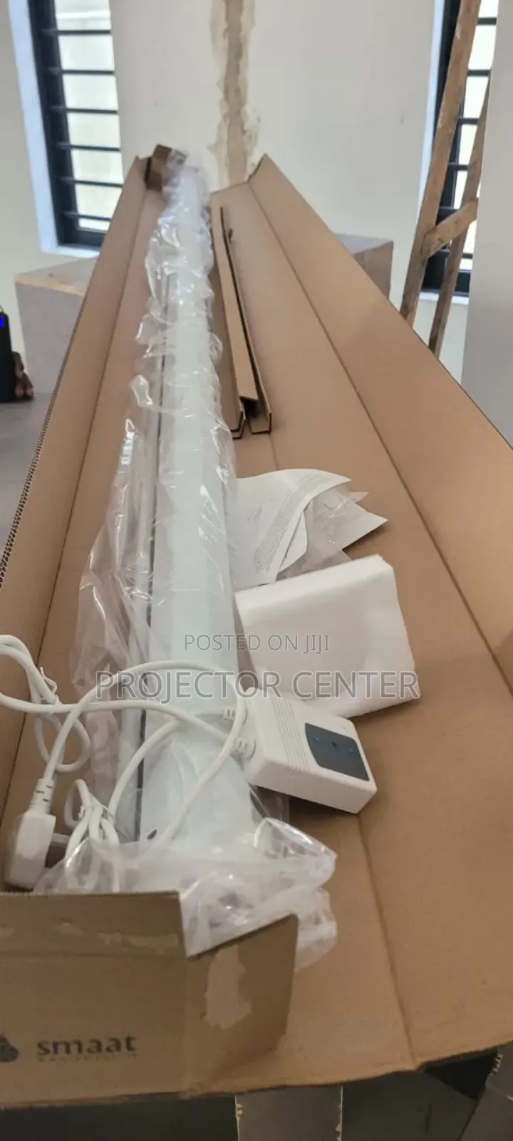 120inches X 120inches Motorized/Remote Control Projector Screen
