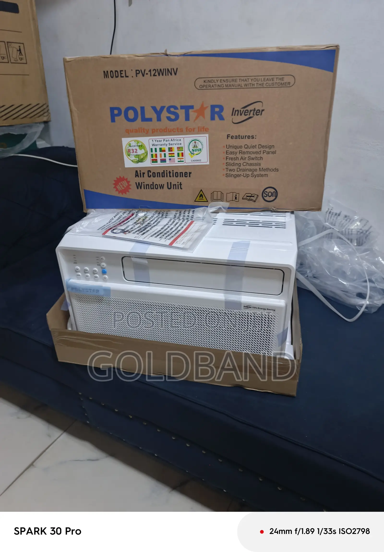 Polystar 1.5hp Window Ac Pv-12winv – Cool Comfortable