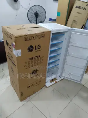 Lg Single Door Freezer Gn-304sqbr – Compact Efficient