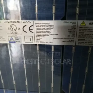 600watts Jinko 144cell Bifacial Panel