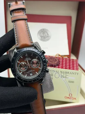 Omega Chronograph Leather Watches in Different Colors