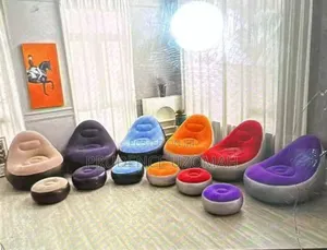 Luxury Inflatable Couch/Sofa With Electric Pump