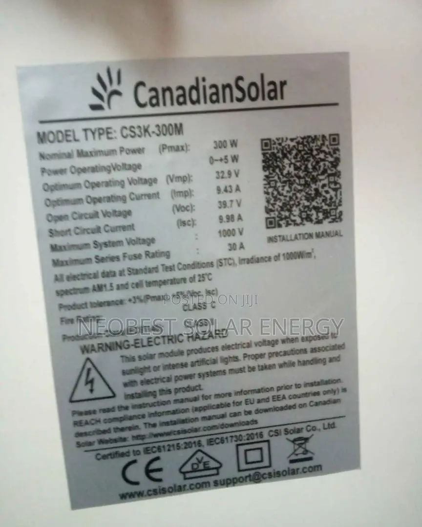 300w Solar Panel