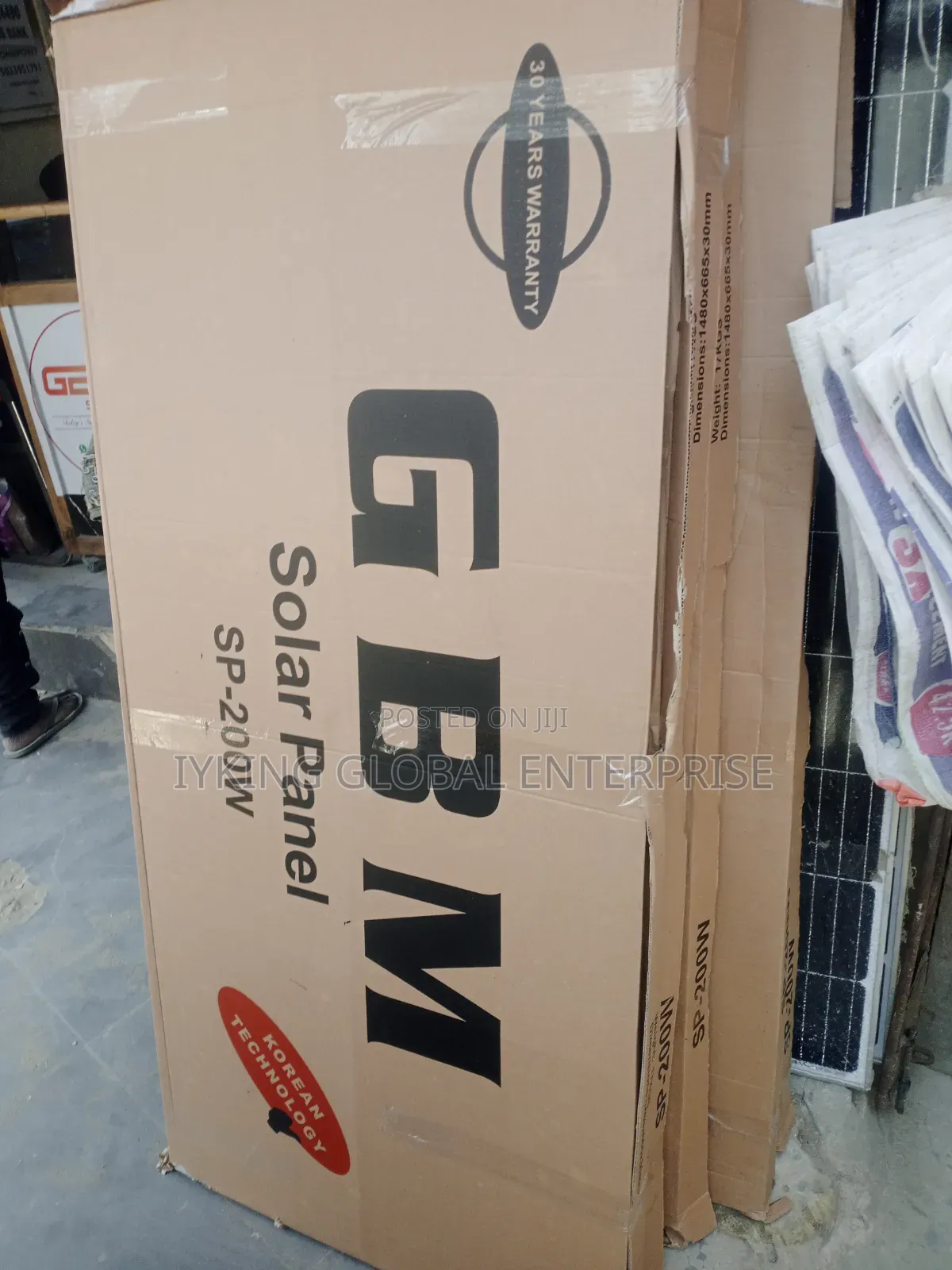 GBM Sp200w Solar Panel