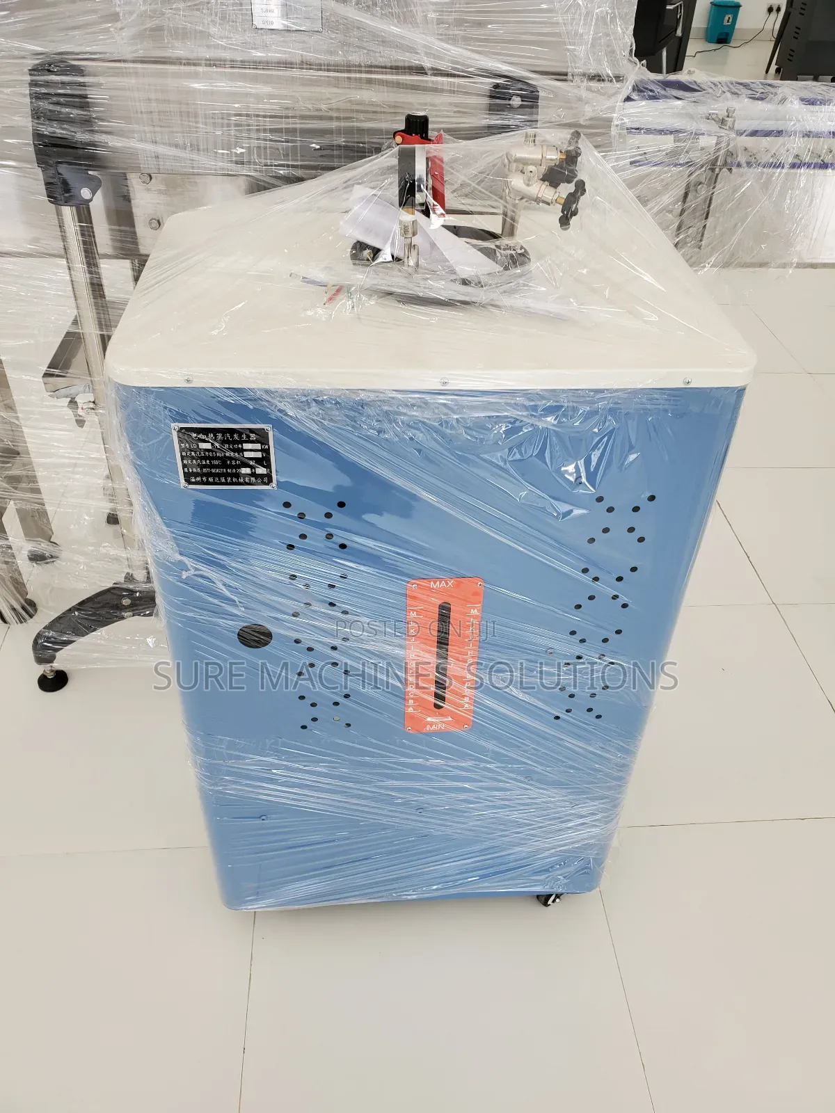 Steam Labelling Machine