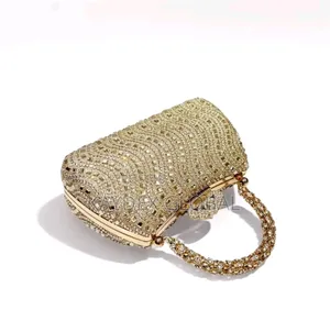 Classic Crystal Clutch Purse