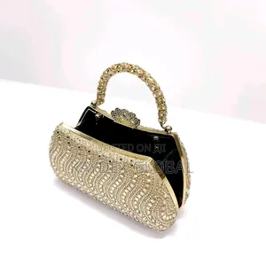 Classic Crystal Clutch Purse