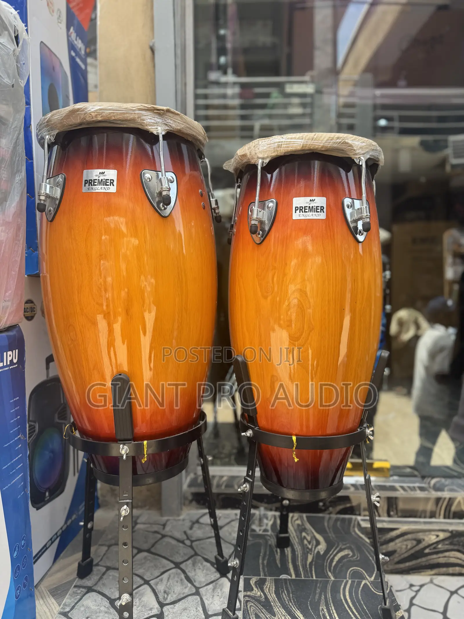 Premier England Conga Drumset