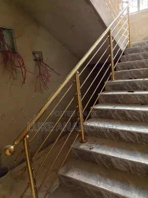 Stainless Handrail Gold