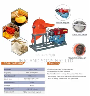 Pin Mill Flour Milling Maci
