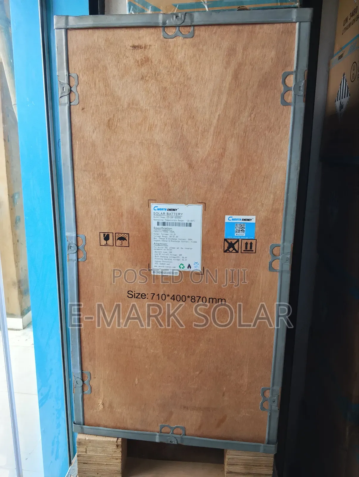 15kwh 51.2v C-Worth Lithium Battery Available