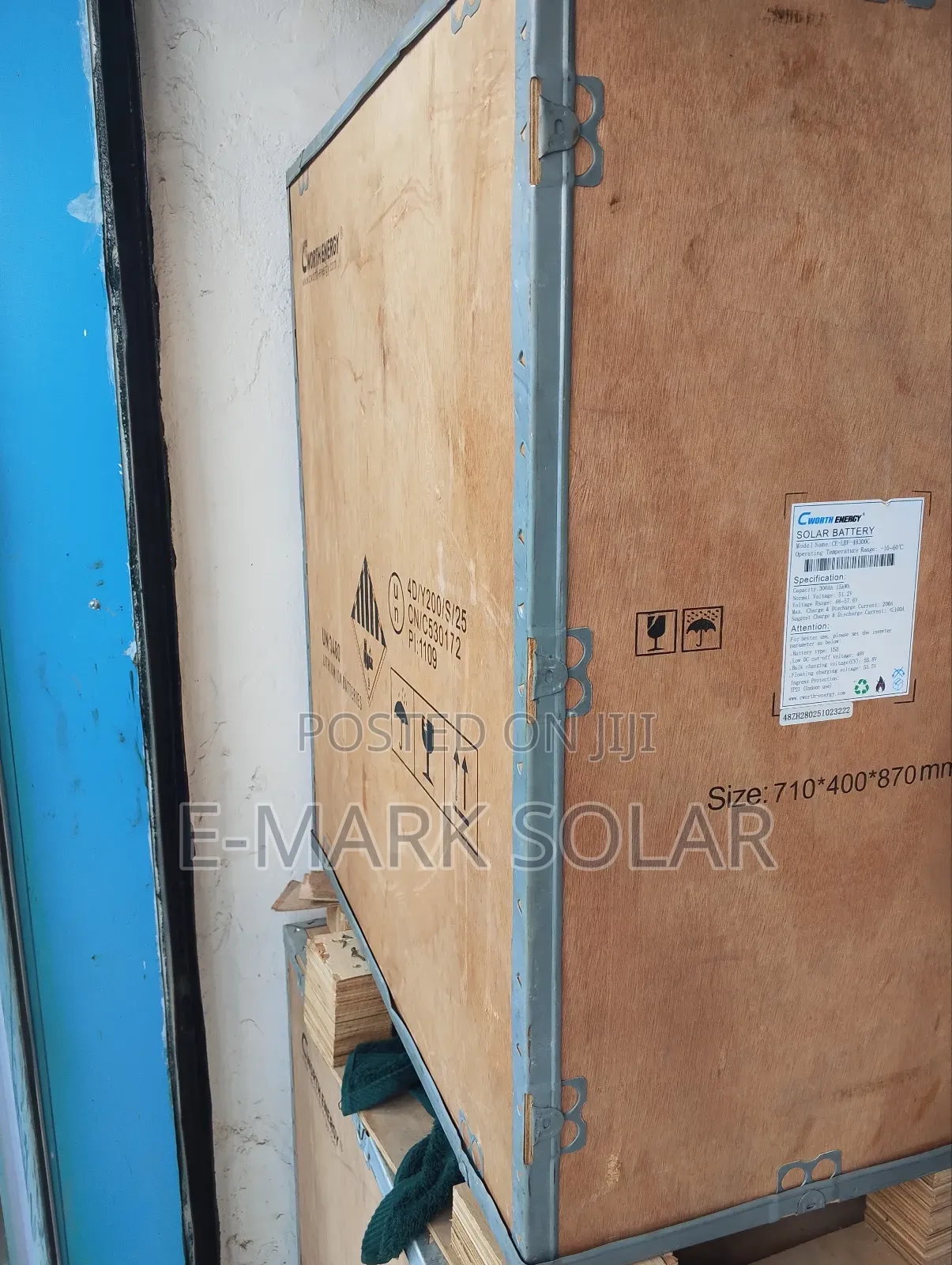 15kwh 51.2v C-Worth Lithium Battery Available