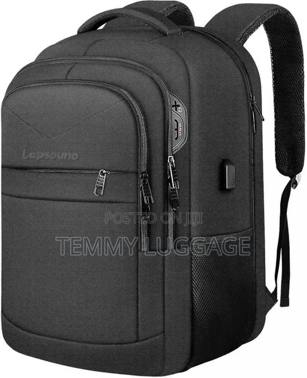 Laptop Backpack With Usb Cord