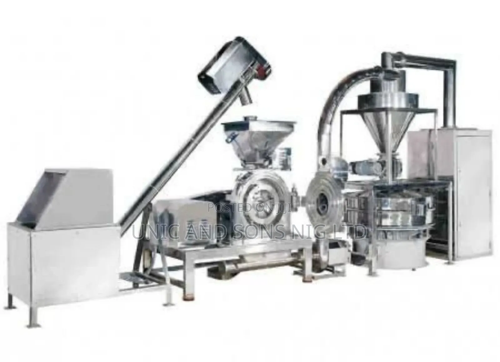 Stainless Flour Milling Machine With Cyclone