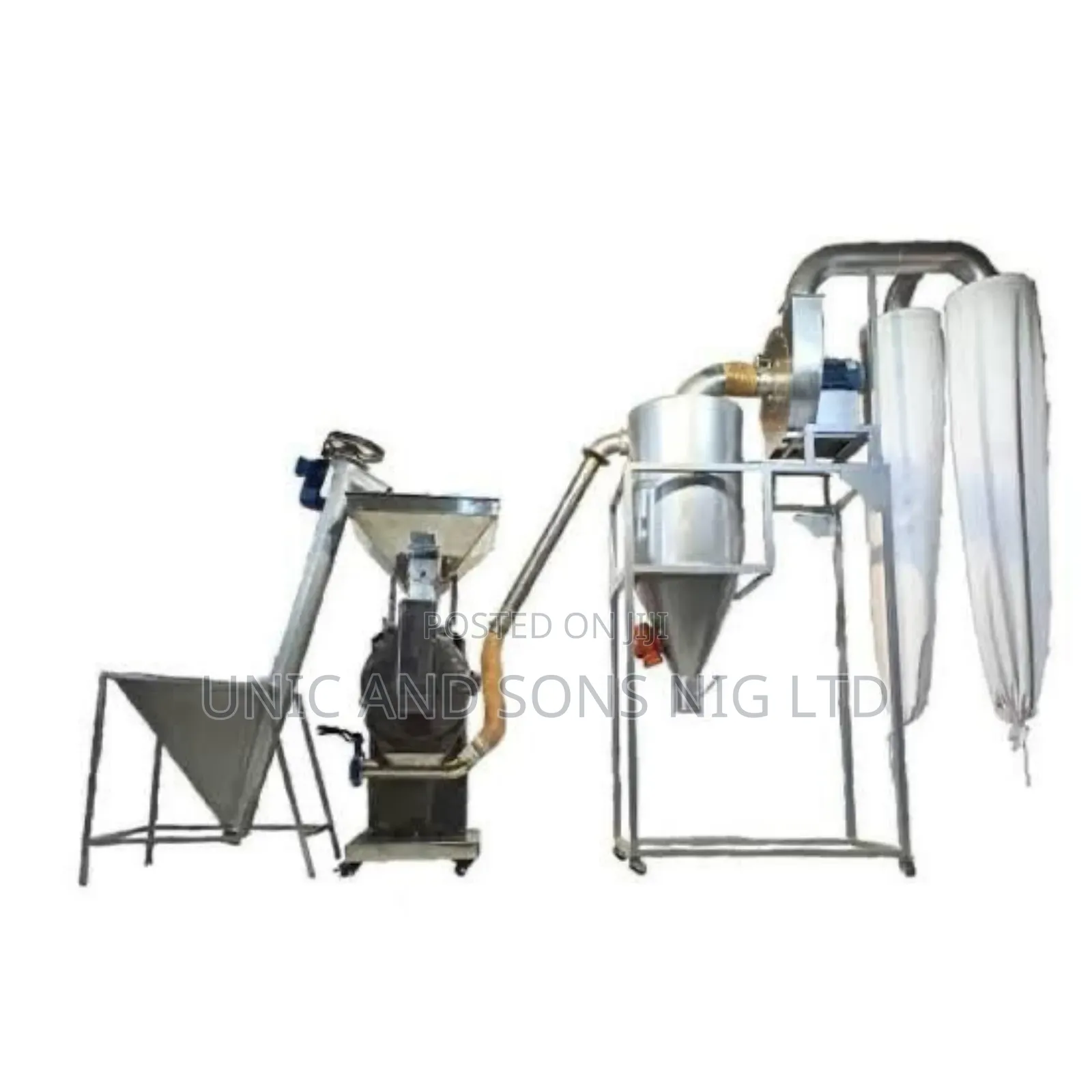 Stainless Flour Milling Machine With Cyclone