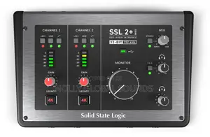 Solid State Logic SSL 2+ Mkii Usb Audio Interface With Dual Headphones
