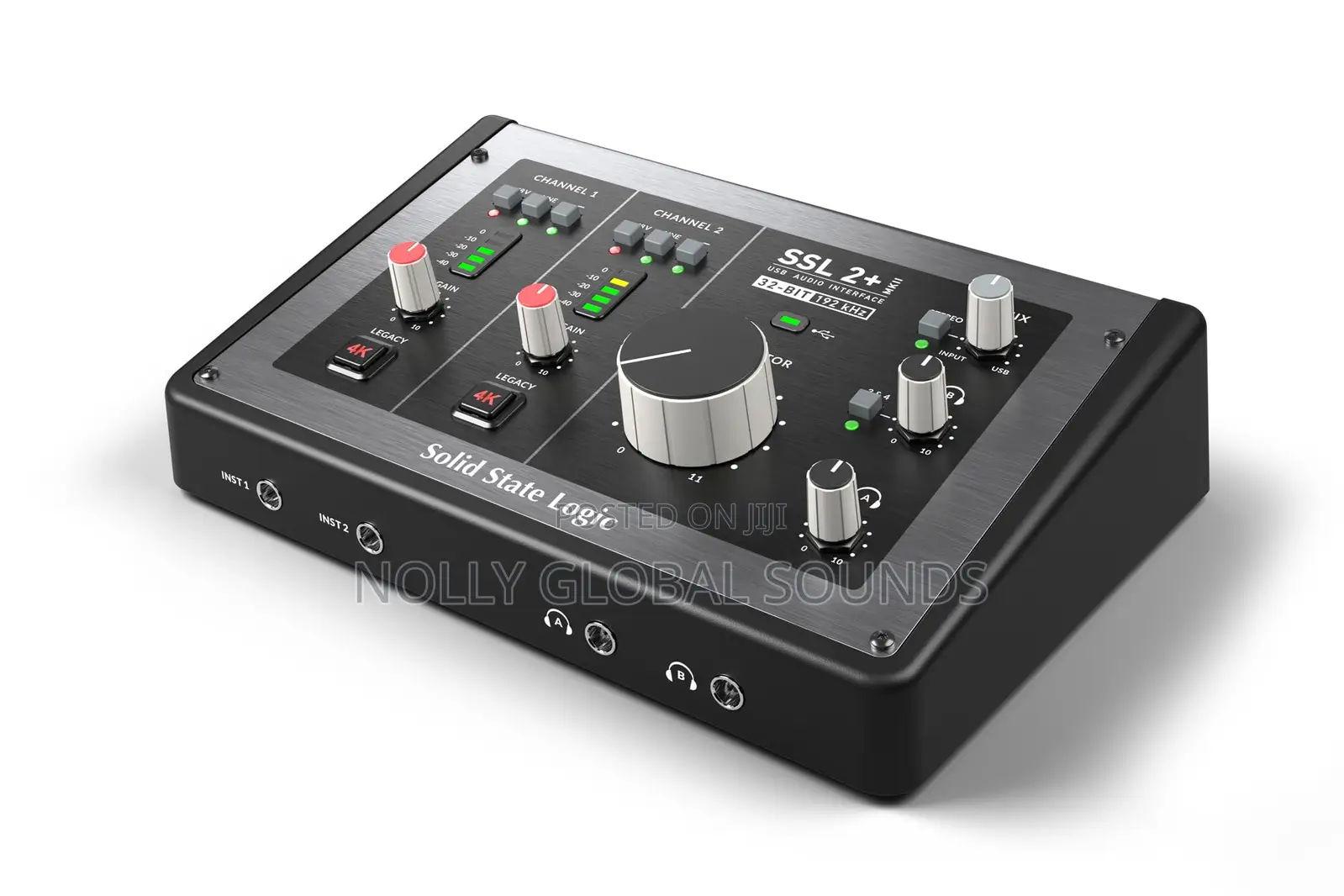 Solid State Logic SSL 2+ Mkii Usb Audio Interface With Dual Headphones