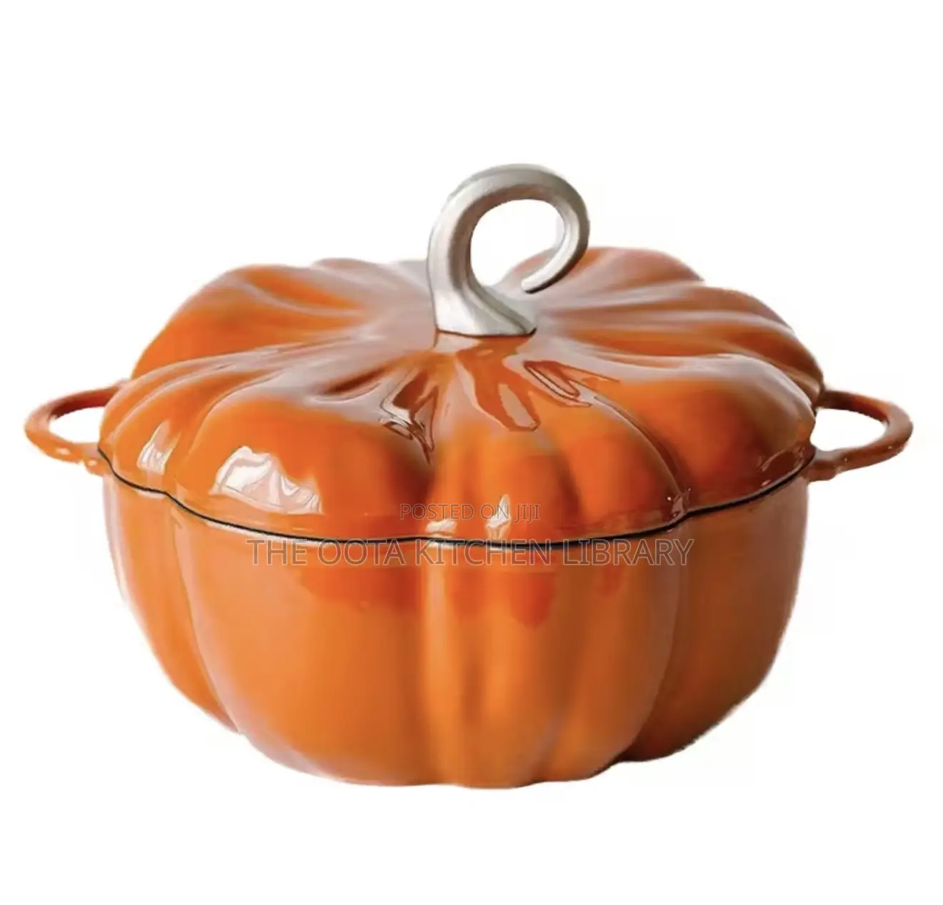 High Quality Pumpkin Enameled Cast Iron Pot