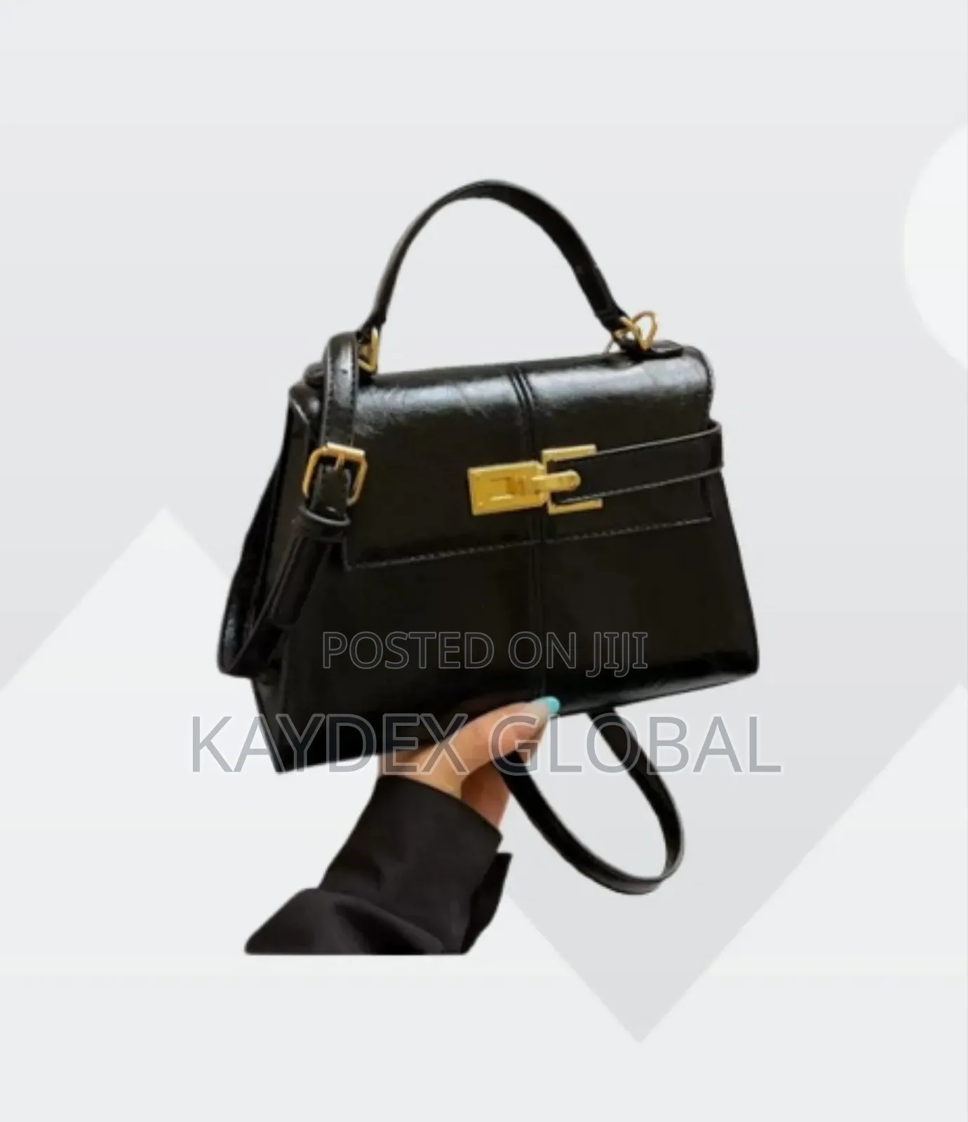 Lady's Fashion Handbag (Black)