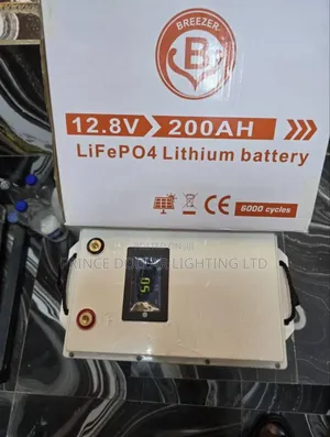Original Breezer 12.8v Lithium Battery.