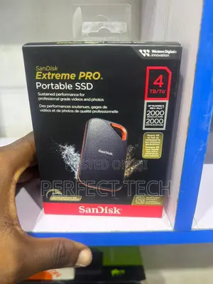 Sandisk Extreme Pro Portable SSD - 4tb [2000mbp/S]