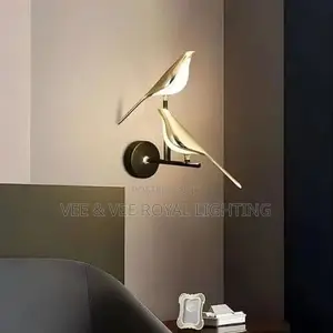 Luxury Bird Design Wall Lamp – Light for Sitting Room, Hallway, Hotels