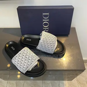 Luxury Dior Mule Slider