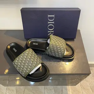 Luxury Dior Mule Slider