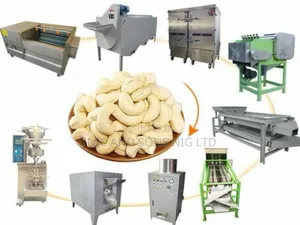 Cashew Nut Processing Line Machines