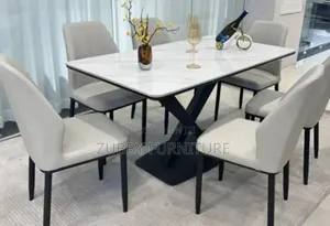 Brand New Quality and Imported Luxury Turkey Dinning Set by 6 Chairs